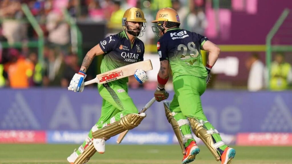 RCB के हरी जर्सी वाले मैच
